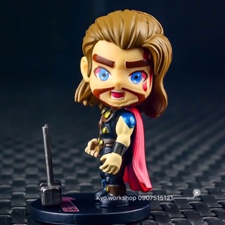 [Trọn bộ 6 con] Mô hình 6 hỗn hợp Chibi Marvel