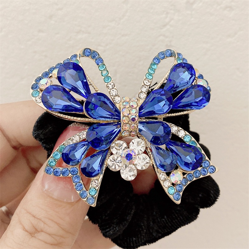 Dây Buộc Tóc Vải Nhung Cỡ Lớn Thời Trang Mùa Thu Xinh Xắn Cho Nữ