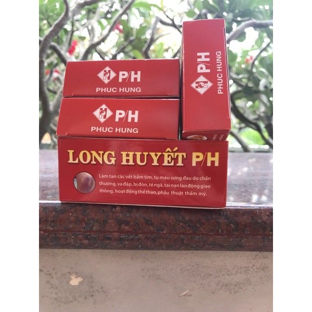 Long Huyết PH - tan vết bầm tím, mau lành vết thương( hộp 24 viên) ( CAM KẾT CHÍNH HÃNG )