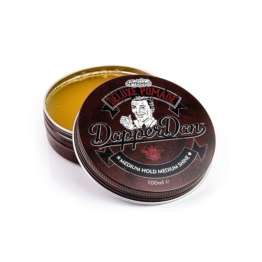 Sáp vuốt tóc Dapper Dan Deluxe Pomade - Med Hold, Med Shine, Cirtrus &amp; Vanilla