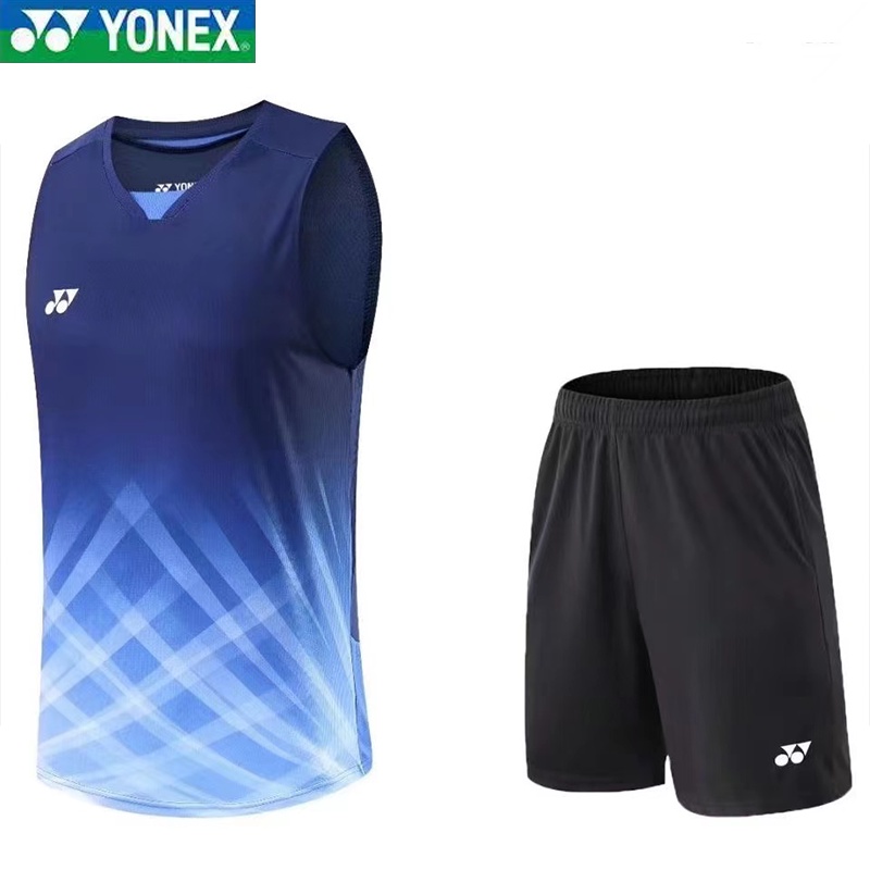Áo Thun Cầu Lông Yonex Sát Nách Nhanh Khô Phong Cách Thể Thao Thời Trang Cho Nam Và Nữ 6236