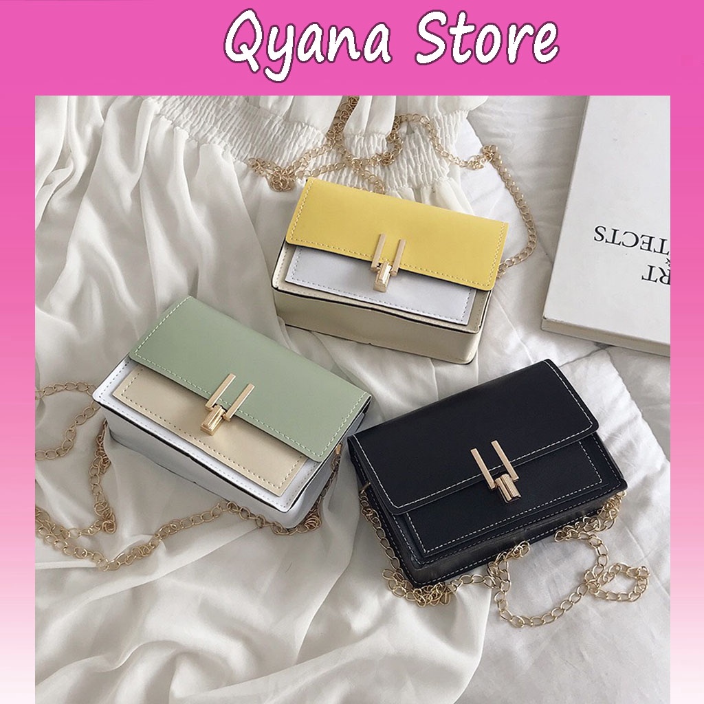 Túi xách nữ đeo chéo giá rẻ thời trang đẹp nhỏ gọn QYANA STORE TX38