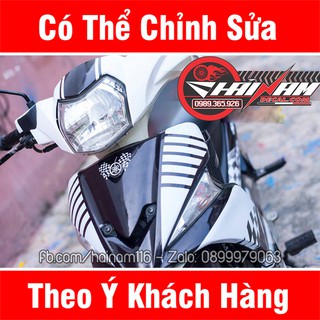 Tem Trùm Sirius Fi Trắng Đen