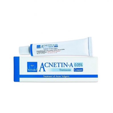 Kem Giảm Mụn Vitara Acnetin A Tretinoin Cream 0.05%10g