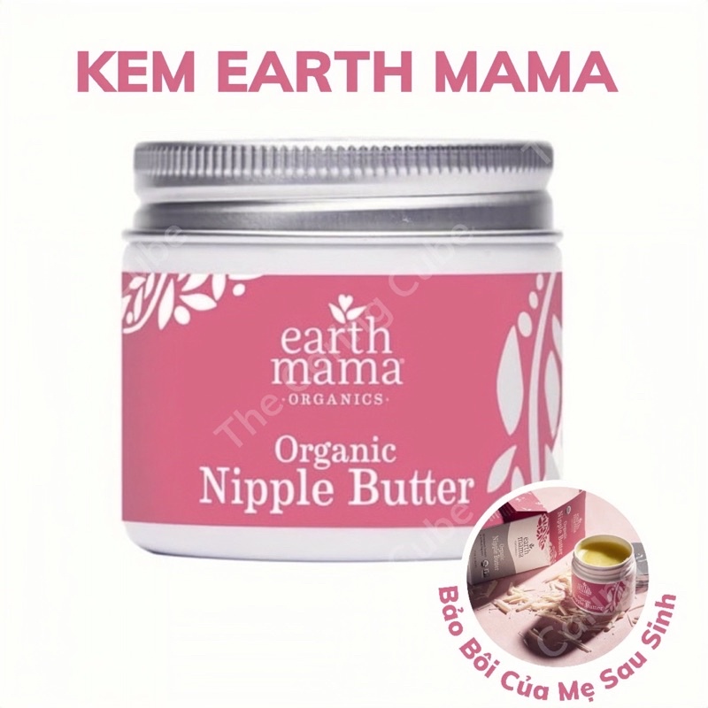 Kem bôi đầu ti Earth Mama Organic Nipple Butter