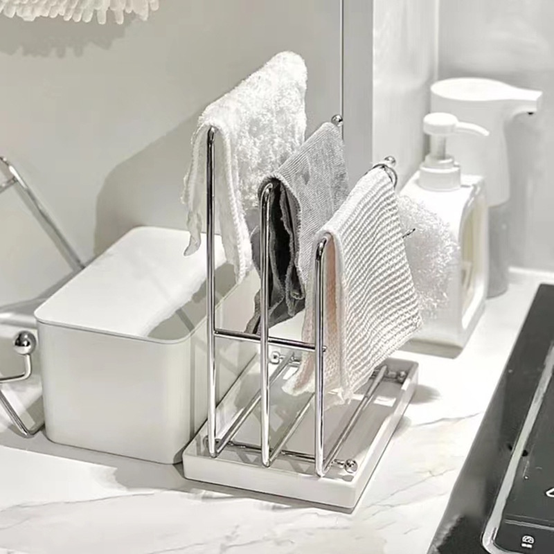 Giá Treo Khăn Gắn Bồn Rửa Chén Tiện Dụng Cho Nhà Bếp