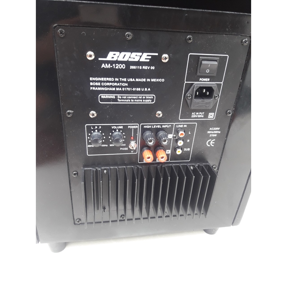 Loa trầm subwoofer - sub điện BOSE AM 1200 bass 30 - GIÁ 1 CHIẾC