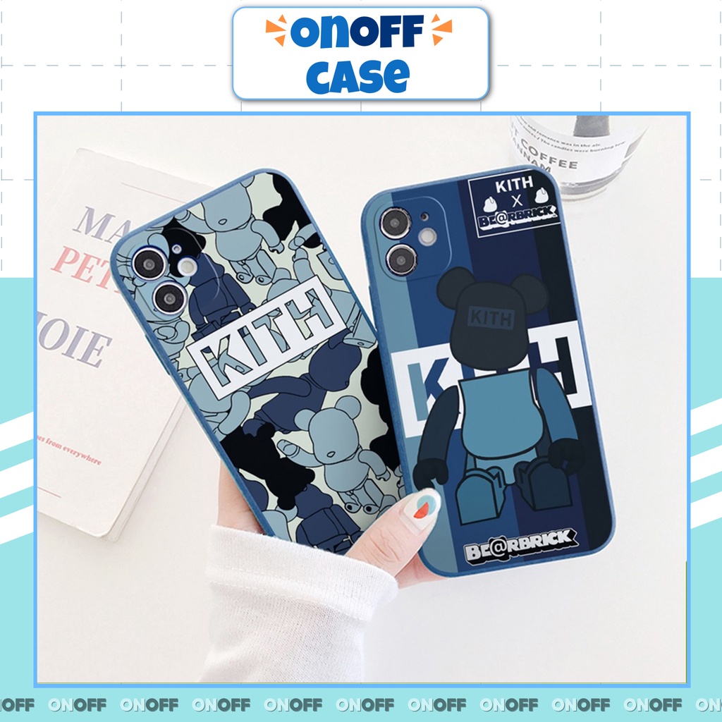 Ốp Lưng Iphone KITH Cạnh Vuông 5/5s/6/6plus/6s/6splus/7/7plus/8/8plus/x/xr/xs/11/12/pro/max/plus/promax - Ốp Lưng DIY
