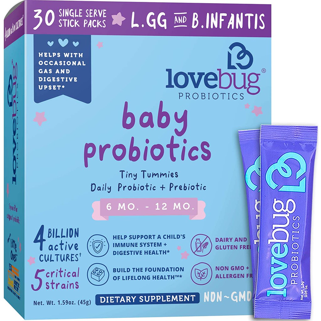 [Chính Hãng] Bột Men Tiêu Hóa Lovebug Probiotics (hộp 30 gói) | BigBuy360 - bigbuy360.vn