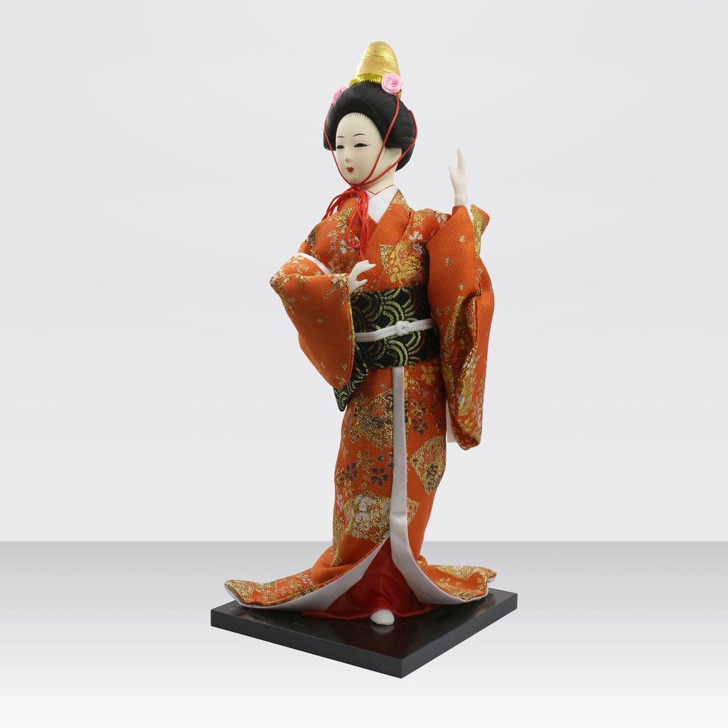 KHO-HN * Búp bê Geisha cao 30cm mặc trang phục truyền thống Nhật Bản - mẫu Y67 (ảnh thực tế)