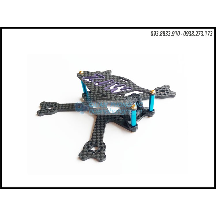 Kit máy bay 4 cánh ZJW 95mm xài cánh 2 inch