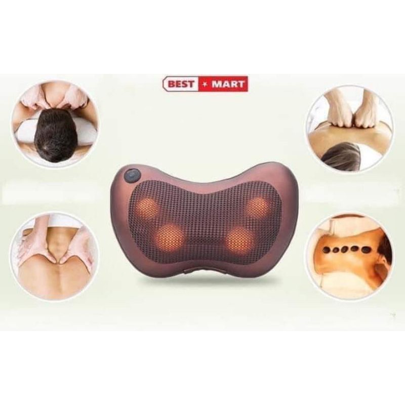 GỐI MASSAGE HỒNG NGOẠI 6 BI