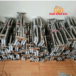Khung màn inox xếp gọn cao cấp ko rỉ đủ kích thước