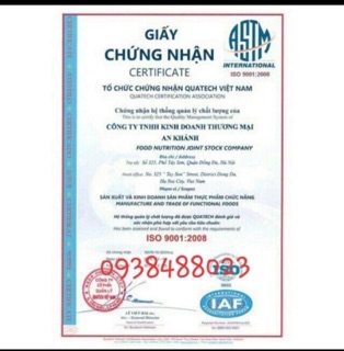 TPCN Giảm Cân Vip7 SS Thái Lan