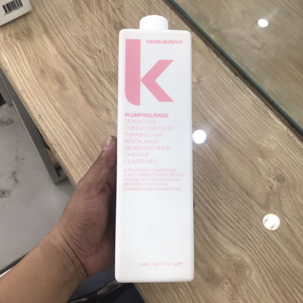 Dầu xả cho tóc dầu, ít, mỏng, rụng và kích thích mọc tóc Plumping.Rinse Kevin.Murphy 1000ml