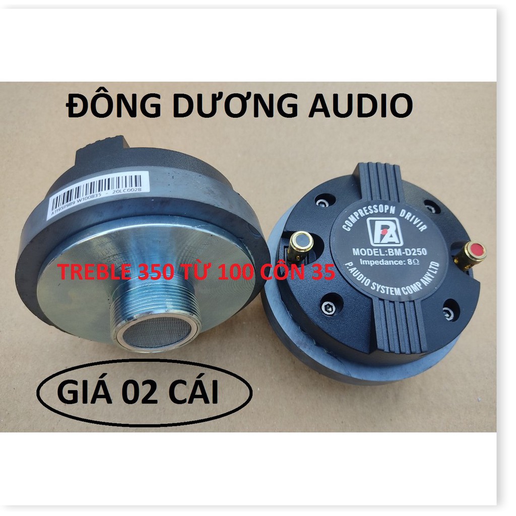 2 CỦ TREBLE 350 PAUDIO - LOA TRÉP KÈN - LOA TÉP RỜI