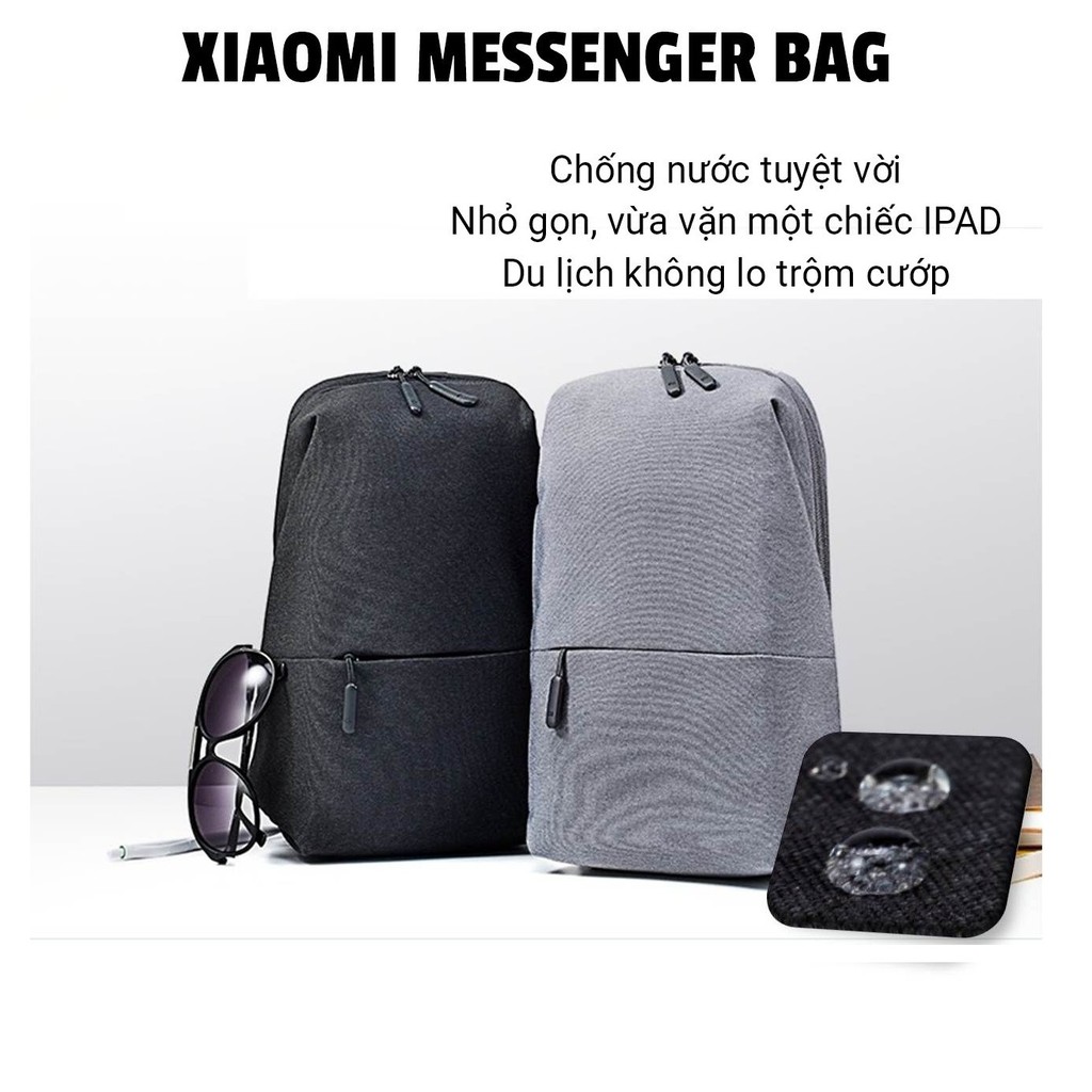 Ba lô đeo ngực Xiaomi - Túi đeo chéo mini XIAOMI - Túi đeo chéo Xiaomi MESSENGER