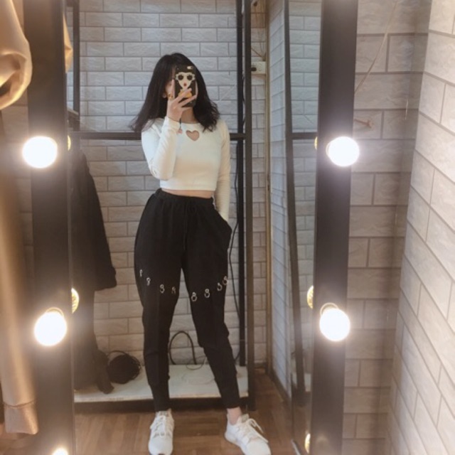 QUẦN JOGGERS QUẦN BO GẤU QUẦN THỤNG CÁ TÍNH QUẦN BIGSIZE ẢNH CHỤP THẬT