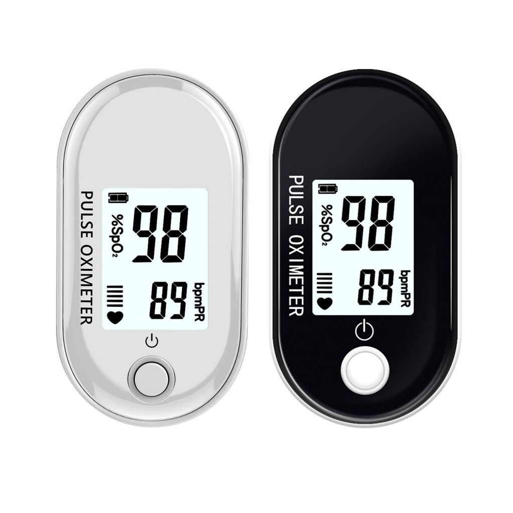 【Ready】 Finger clip oximeter to measure blood oxygen and heart rate, finger heart rate meter, oximeter colorlife