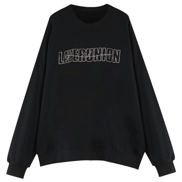 Áo Sweater Mỏng Tay Dài Dáng Rộng Thiết Kế Mới Thời Trang Mùa Thu Theo Phong Cách Hàn Quốc