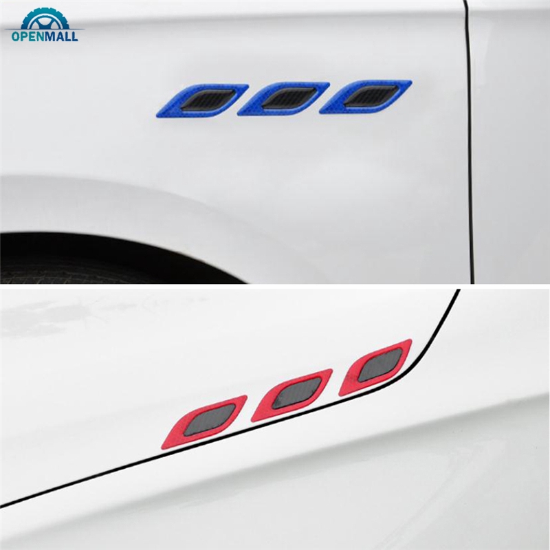 Set 6 miếng dán phản quang chống trầy chuyên dùng cho xe hơi / xe máy