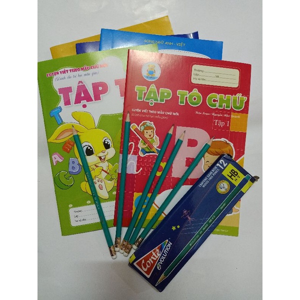 Bộ combo 10 quyền tập tô tập viết