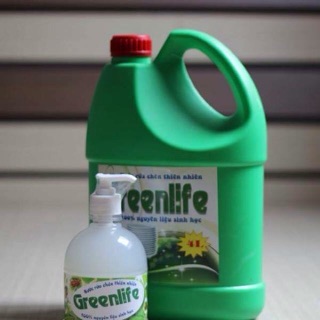 Nước rửa chén sinh học greenlife