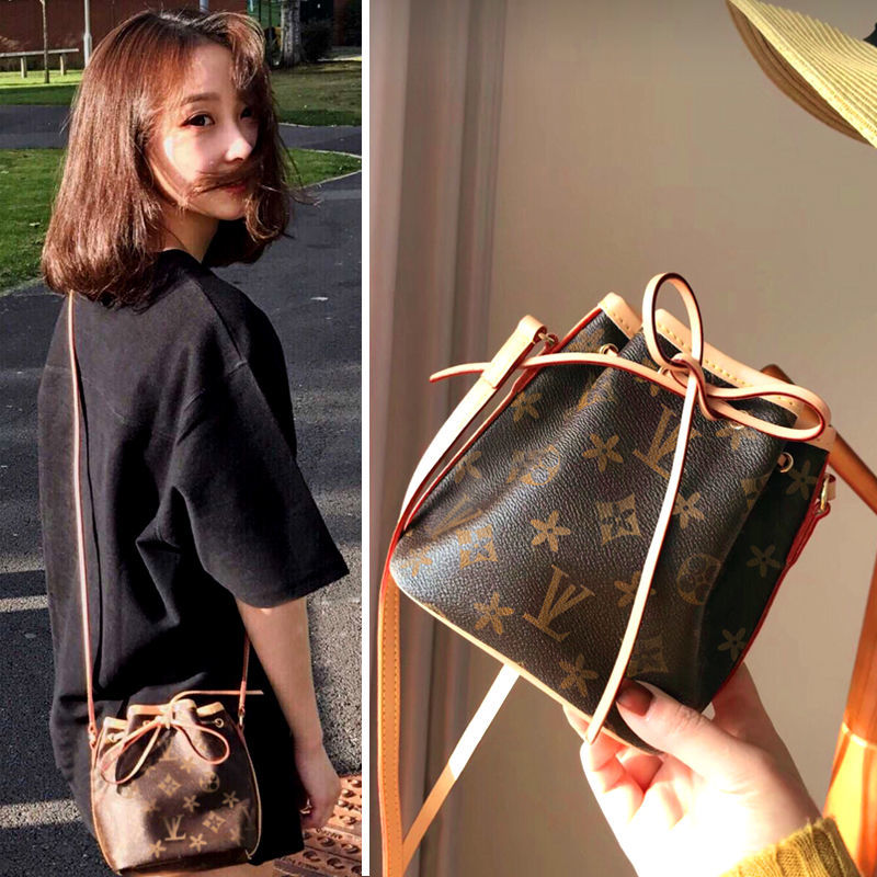 2021 Thời trang mới Túi đeo vai LV Túi thời trang dành cho cô gái Túi đeo chéo Túi Louis Vuitton mini Bucket Bag