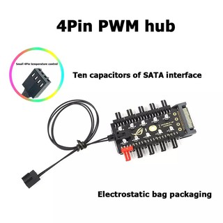 FAN HUB ROG 10 cổng hỗ trợ điều tốc