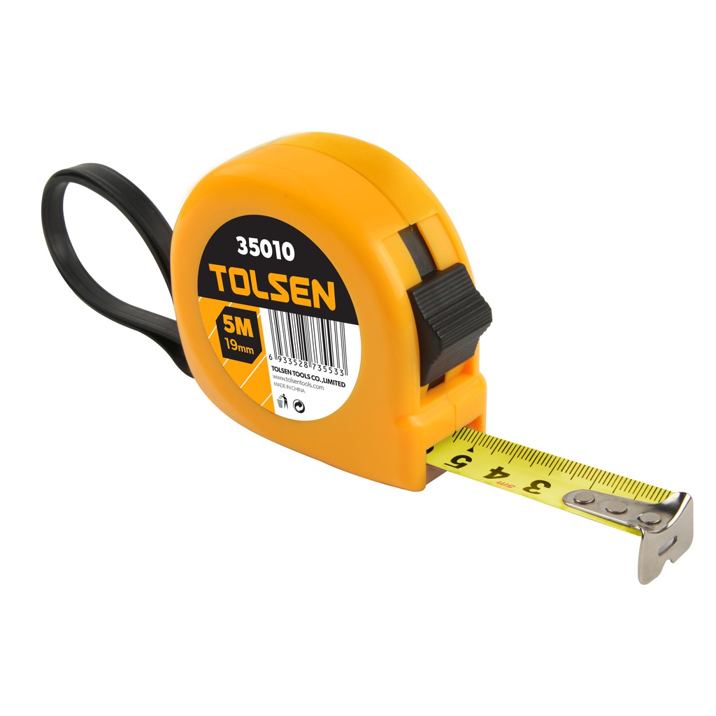 Thước cuộn Tolsen 35991 ,35992, 359941 Kich thước: 3M*16mm; 5M*19mm; 7,5M*25mm