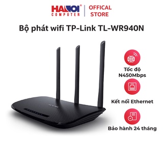 Mua Bộ phát wifi TP-Link TL-WR940N Wireless N 450Mbps  Cài đặt mã hóa bảo mật không dây dễ dàng
