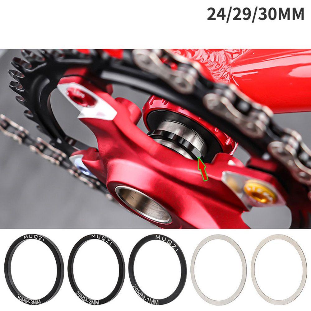 Bộ 6 Cái Vòng Đệm Trục Khuỷu Bằng Thép Không Gỉ Cho Xe Đạp