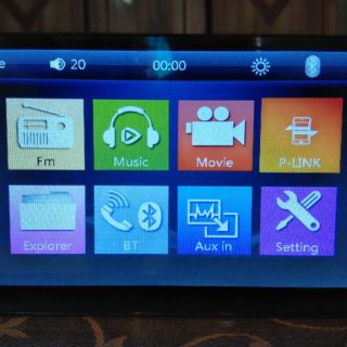 Màn hình dvd ô tô 7 inch full HD tràn viền miễn phí lắp đặt