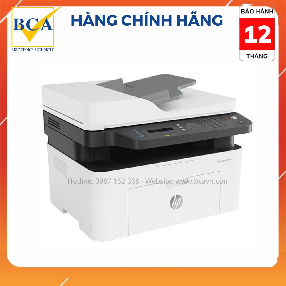 Máy in Laser trắng đen đa năng HP 137fnw  _ 4ZB84A