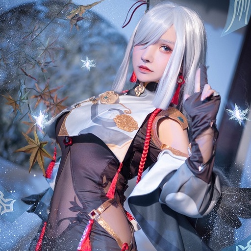 Trang phục COSPLAY Shenhe trong Genshin Impact