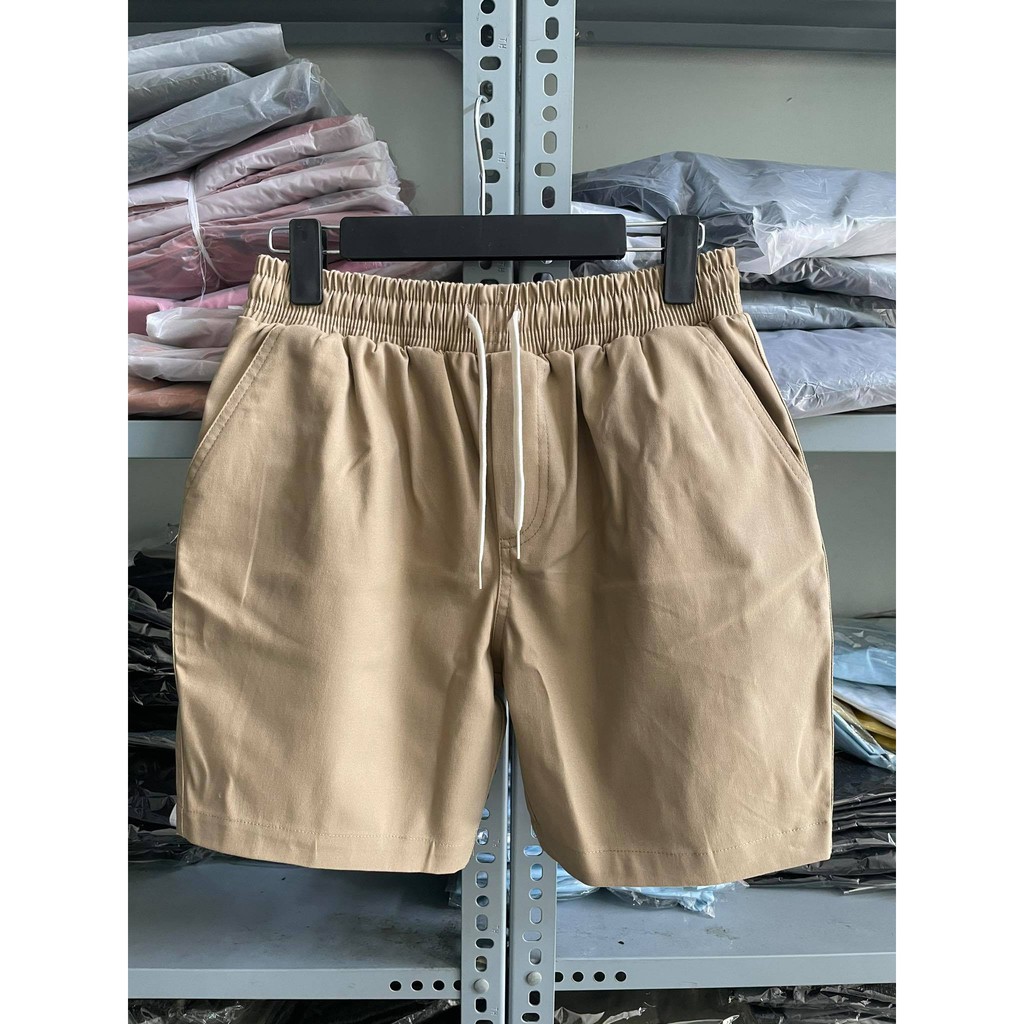 [HÌNH THẬT] QUẦN SHORT KAKI NAM MÀU BE CO GIÃN