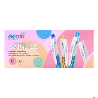 Bút bi bấm windee điểm 10 tp-06 ngòi 0.5mm