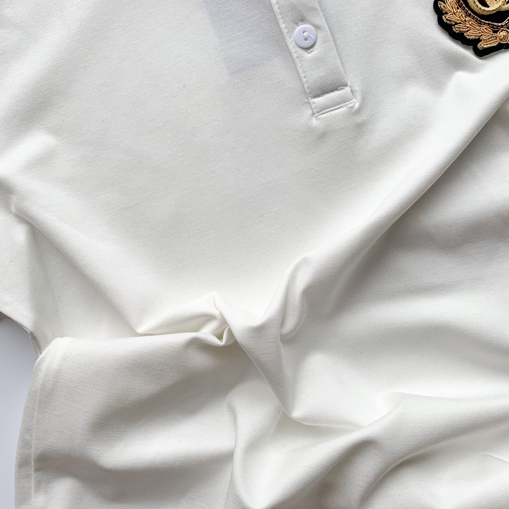 Áo Polo có cổ thêu nhiều mẫu khác nhau, chất Cotton Hàn cao cấp co dãn 4 chiều, thiết kế sang  - Chaqueen | BigBuy360 - bigbuy360.vn