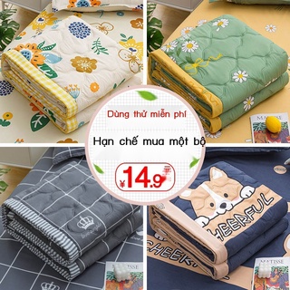 Chăn bông cotton mỏng mát mẻ mùa hè giặt máy được cho trẻ em