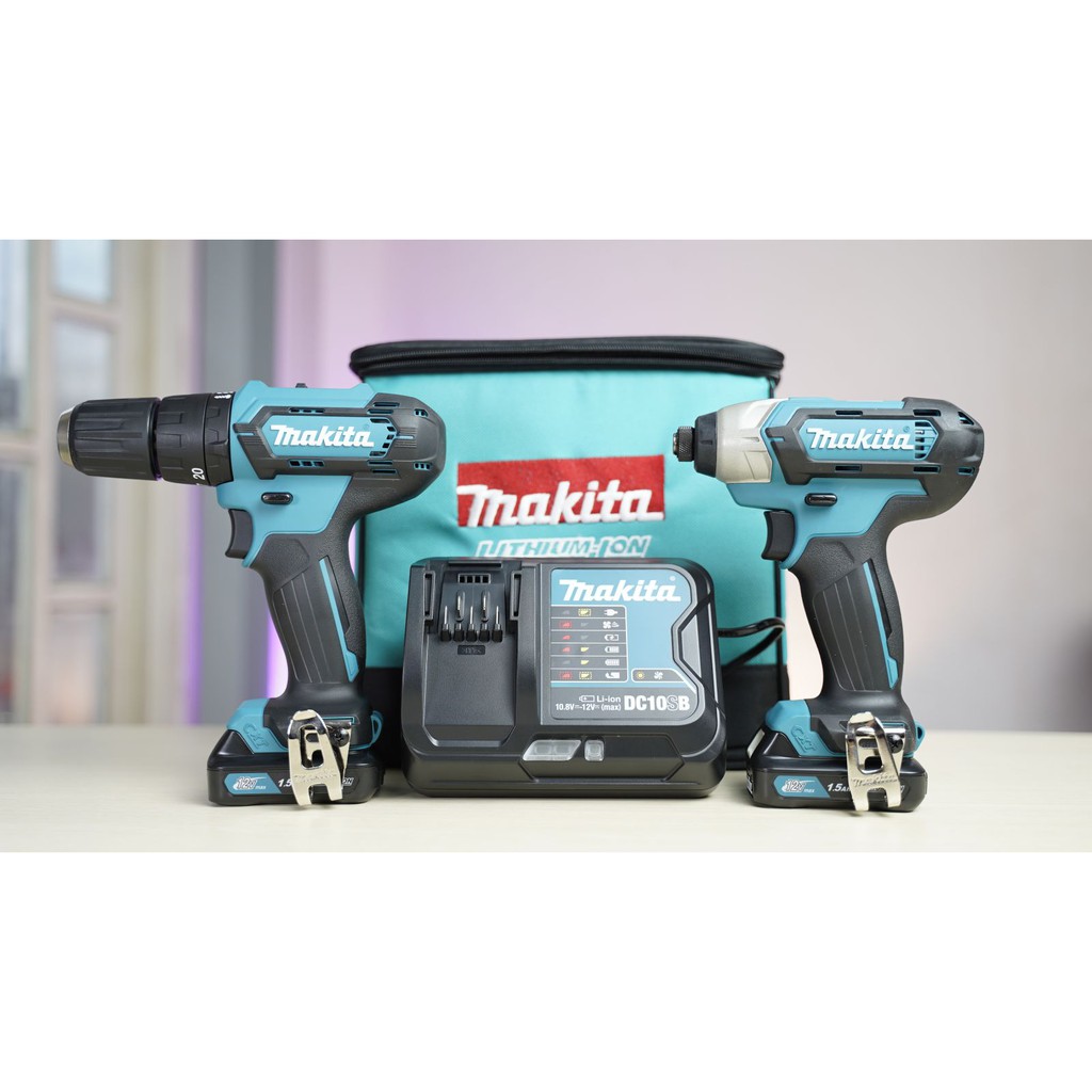 Bộ máy bắt vít dùng pin Makita CLX228S