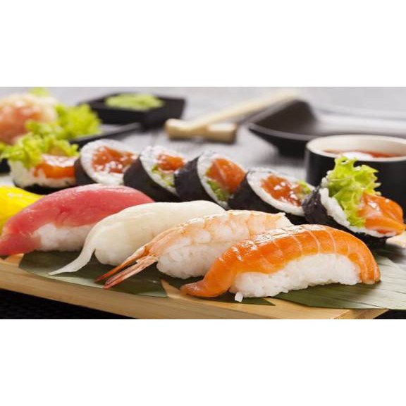 COMBO RONG BIỂN CUỘN GIMBAB+MÀNH TRE+THANH CUA+XÚC XÍCH