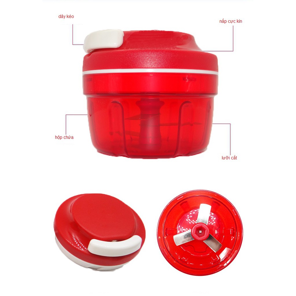 Máy dụng cụ xay thực phẩm mini cầm tay Tupperware Turbo Chopper TU05