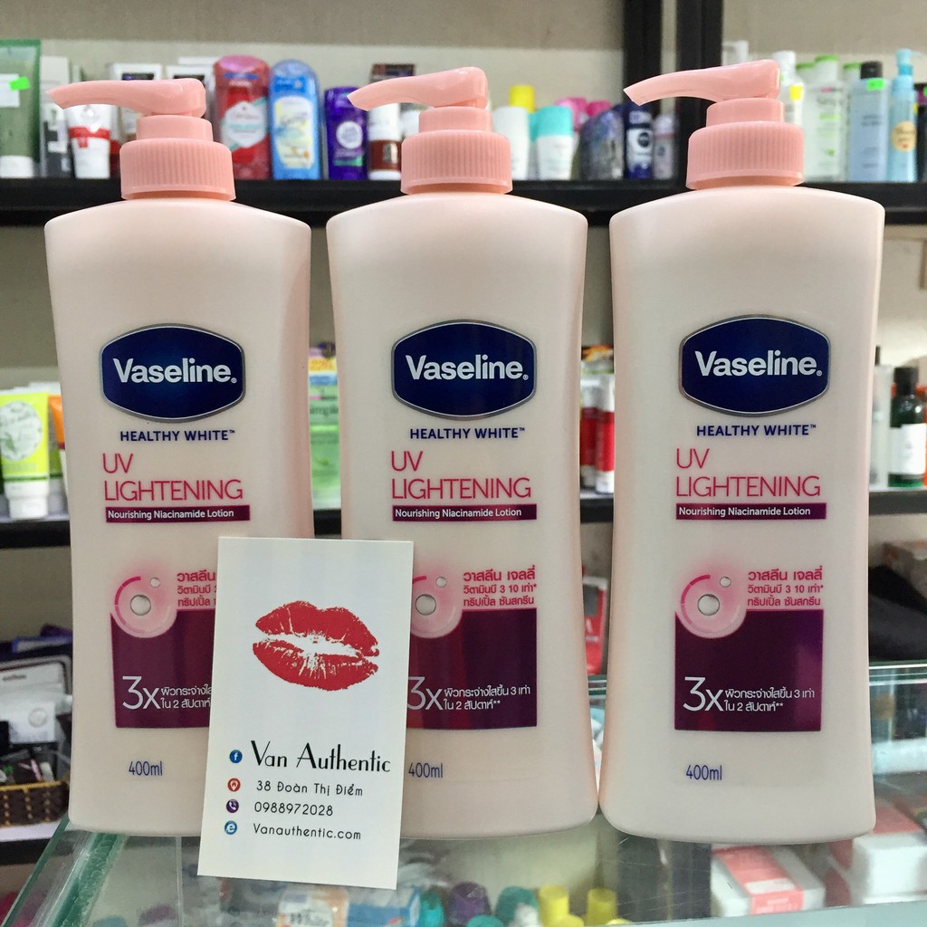 Dưỡng thể Vaseline trắng da Thái 400ml | BigBuy360 - bigbuy360.vn