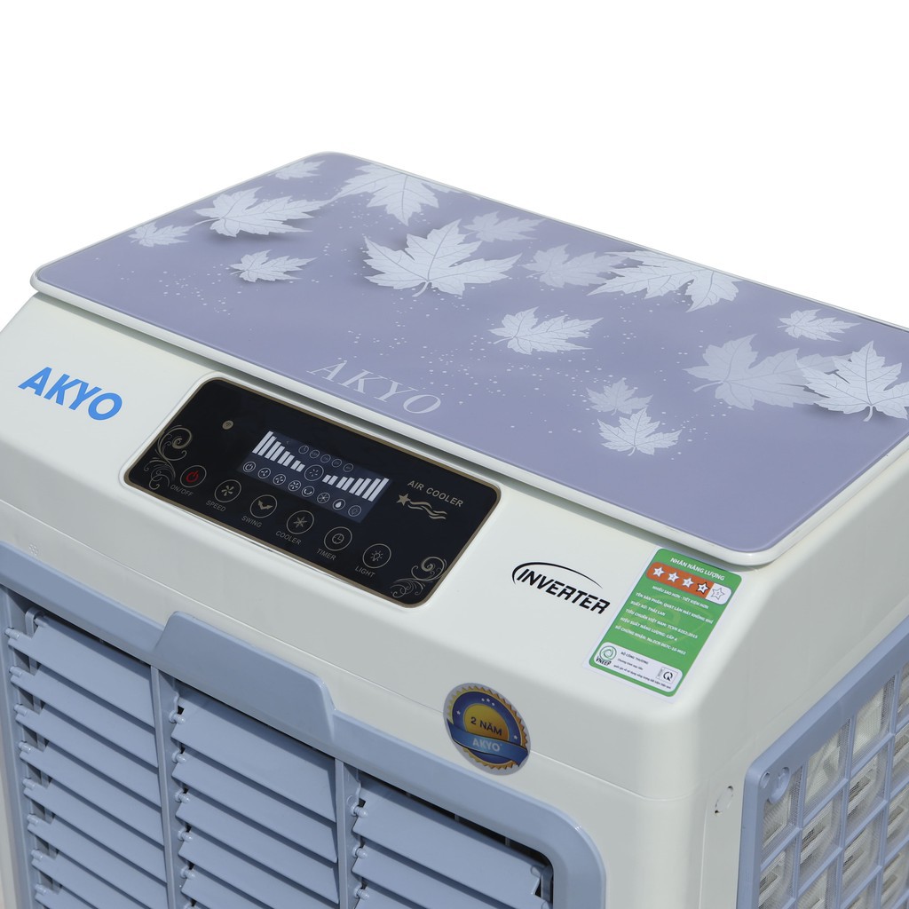 QUẠT ĐIỀU HÒA KHÔNG KHÍ AKYO INVERTER AK5500 Model 2020 - Hàng chính hãng nhập khẩu Thái Lan giảm giá đặc biệt