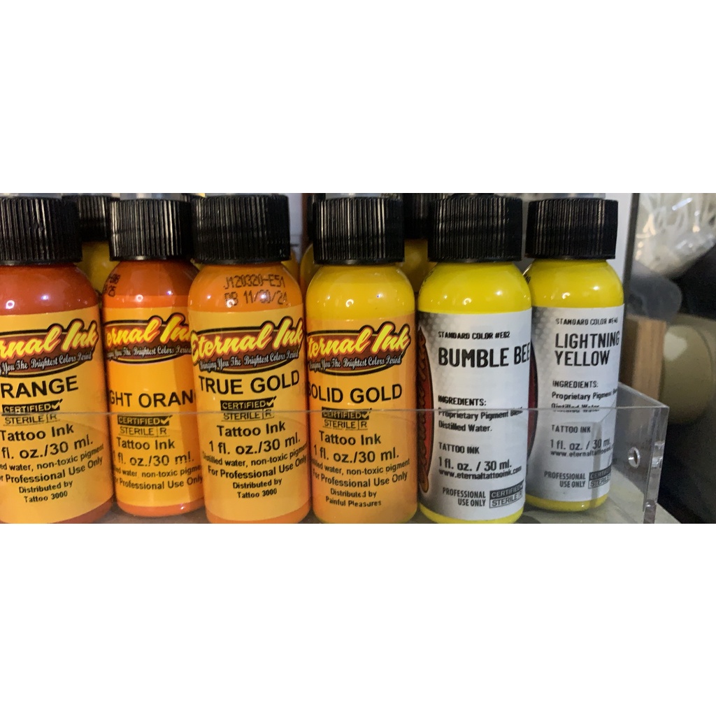 Mực Xăm InternalFREESHIPMực Chính Hãng Màu Hot Pink-30ml