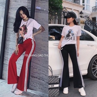 SET áo thun kèm quần loe