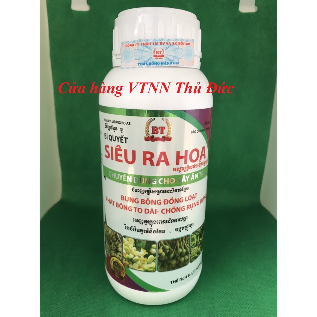 Phân bón lá SIÊU RA HOA 500ml