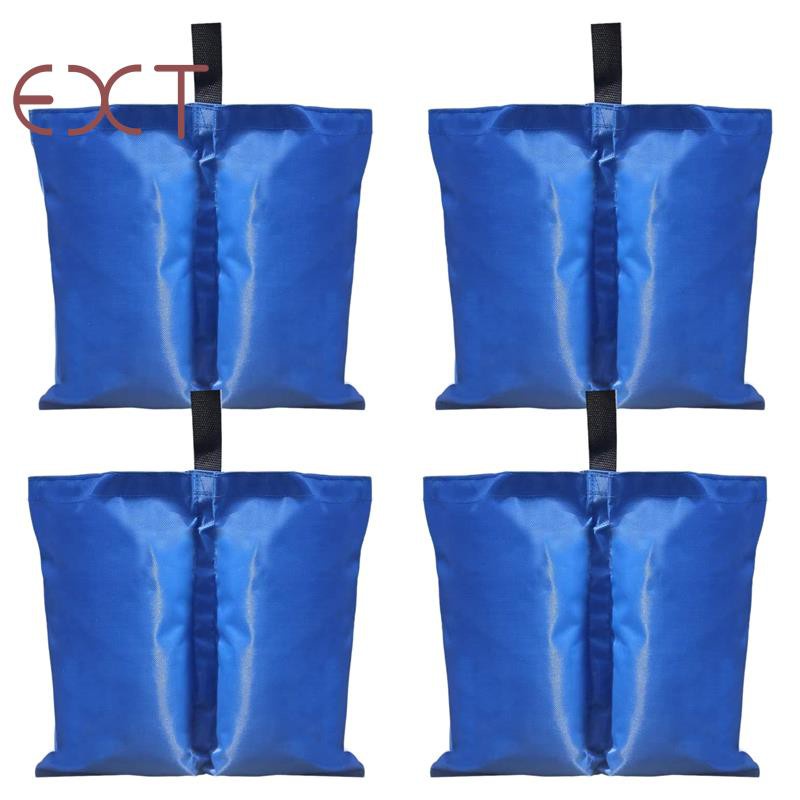 Canopy Weight Bags,4PCS Oxford Cloth Black Tent Fixed Sandbag