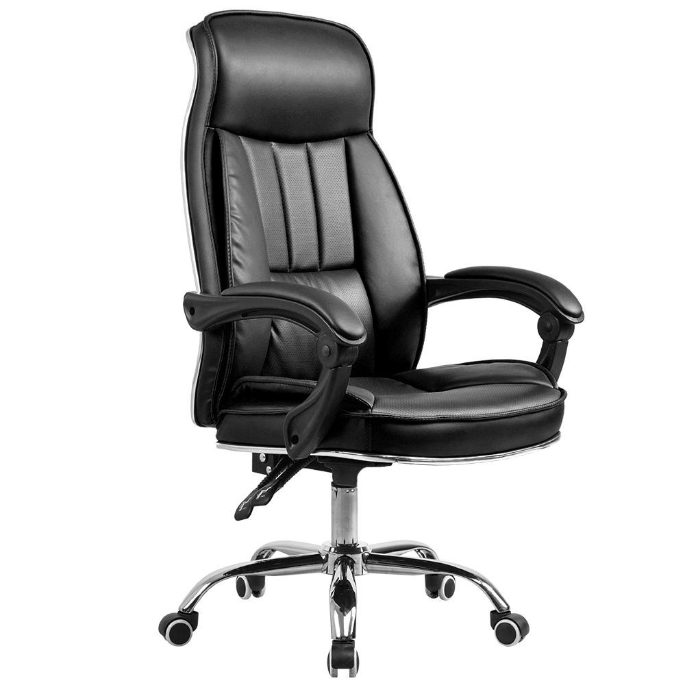 Ghế văn phòng chân xoay 360 độ, ghế da cao cấp có gác chân | BigBuy360 - bigbuy360.vn