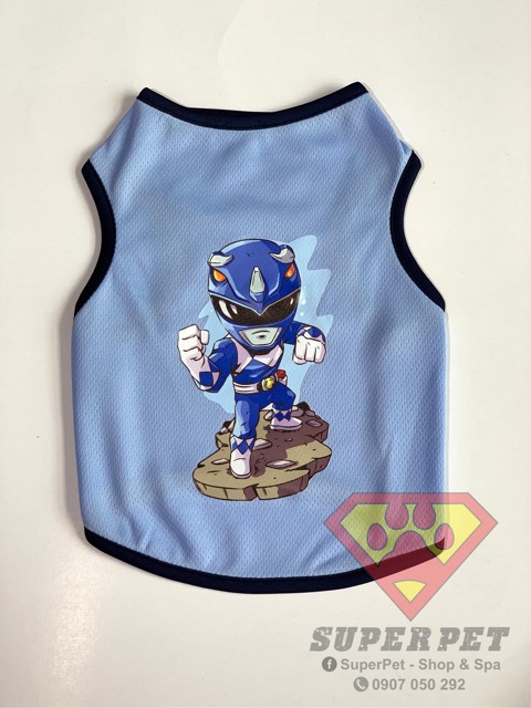 ÁO THÚ CƯNG IN HÌNH SIÊU NHÂN CỰC NGẦU GIÁ RẺ NHẤT ĐỒNG GIÁ XXS - L